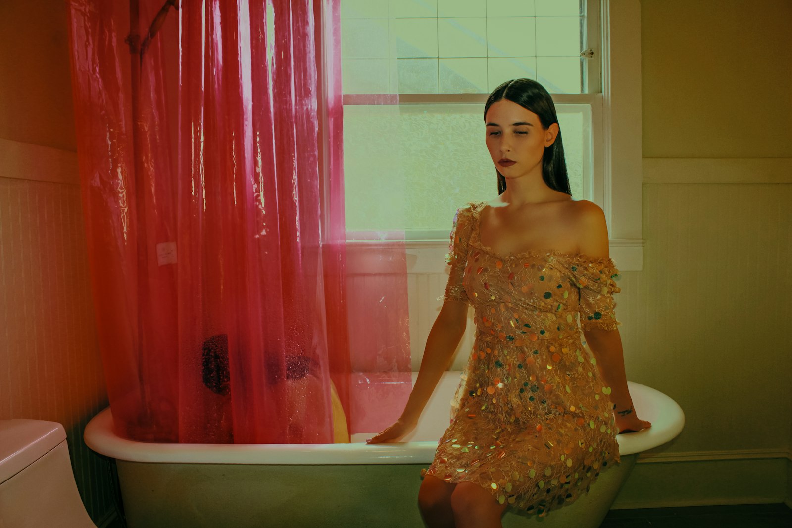 Editorial fashion photography in motion