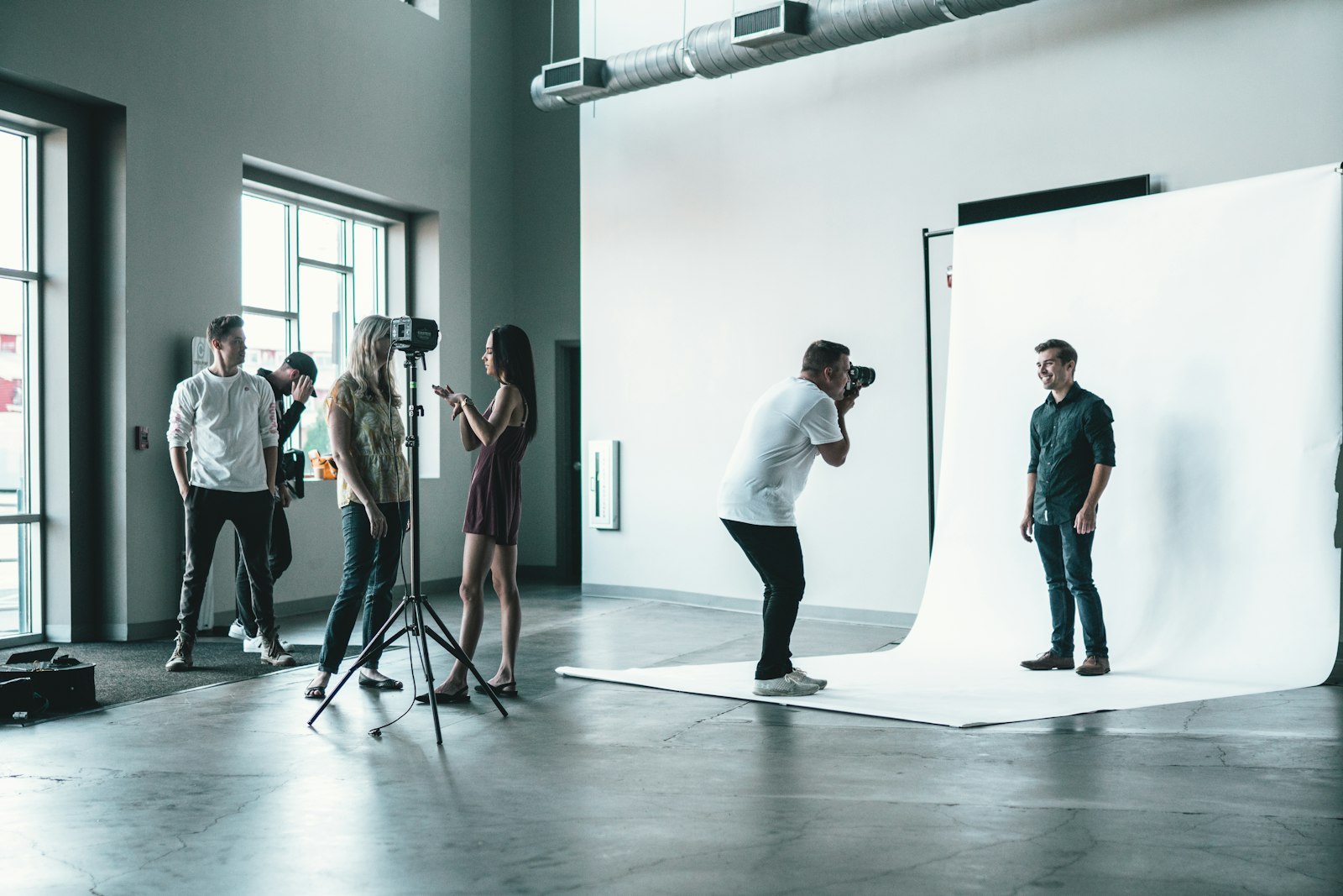 On set
